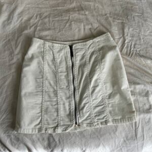 Free People Layla Cord Mini Skirt